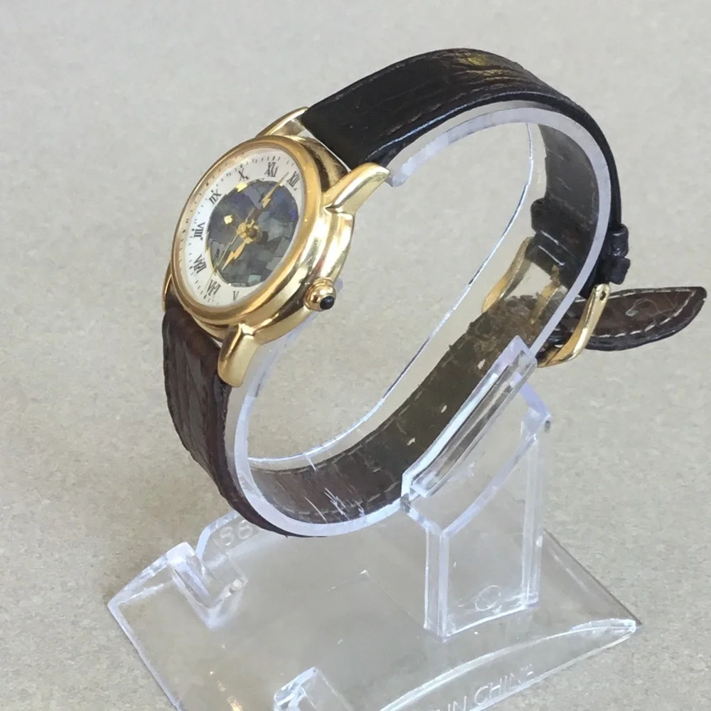 1992 FOSSIL SHATTERED ABALONE WATCH PC-9256